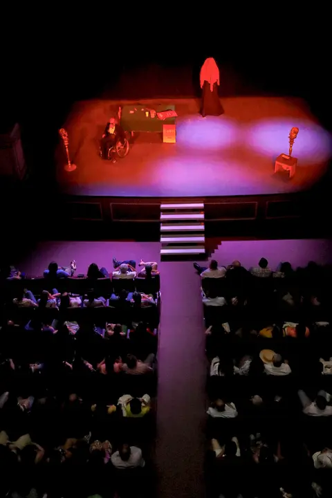 El escenario del teatro